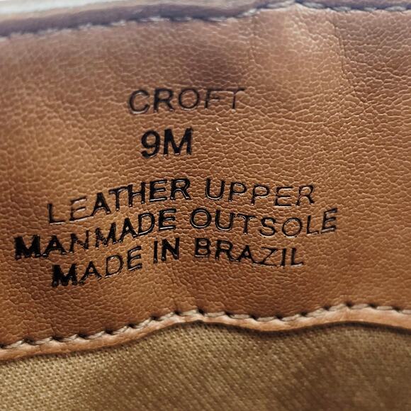 Matisse Croft Light Tan Block Heel Pointy Toe Western Booties Ankle Boot Size 9 - Picture 9 of 10